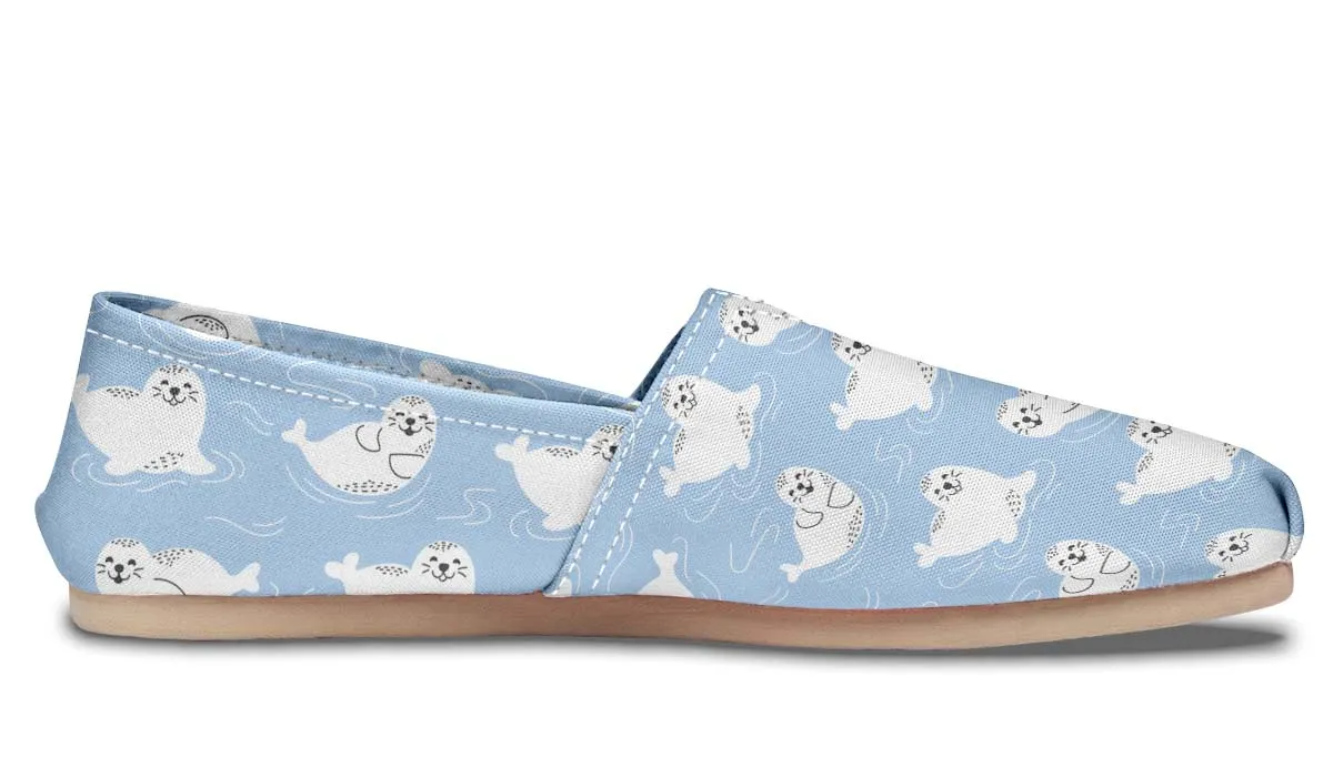Seal Pattern Casual Shoes