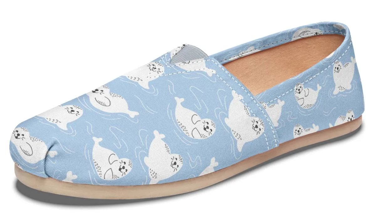 Seal Pattern Casual Shoes