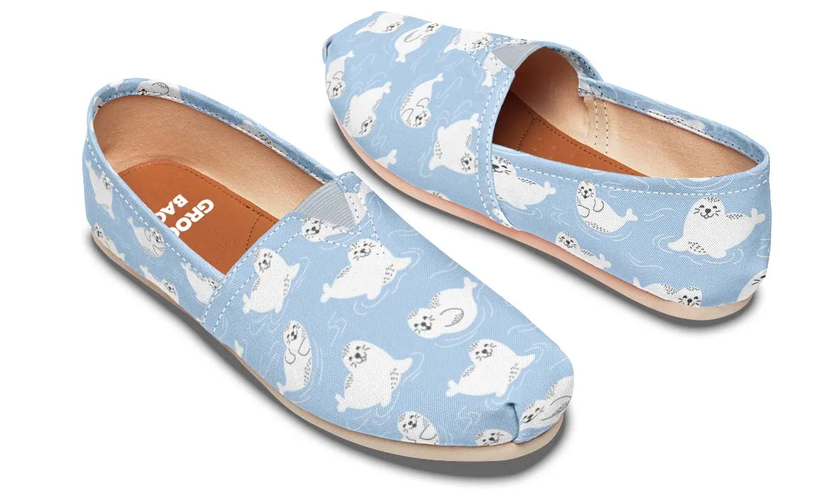 Seal Pattern Casual Shoes