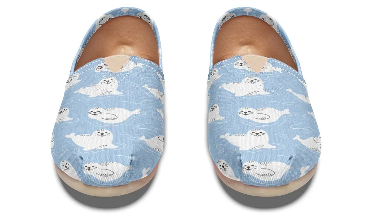 Seal Pattern Casual Shoes