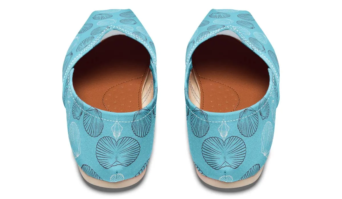 Seashell Pattern Casual Shoes