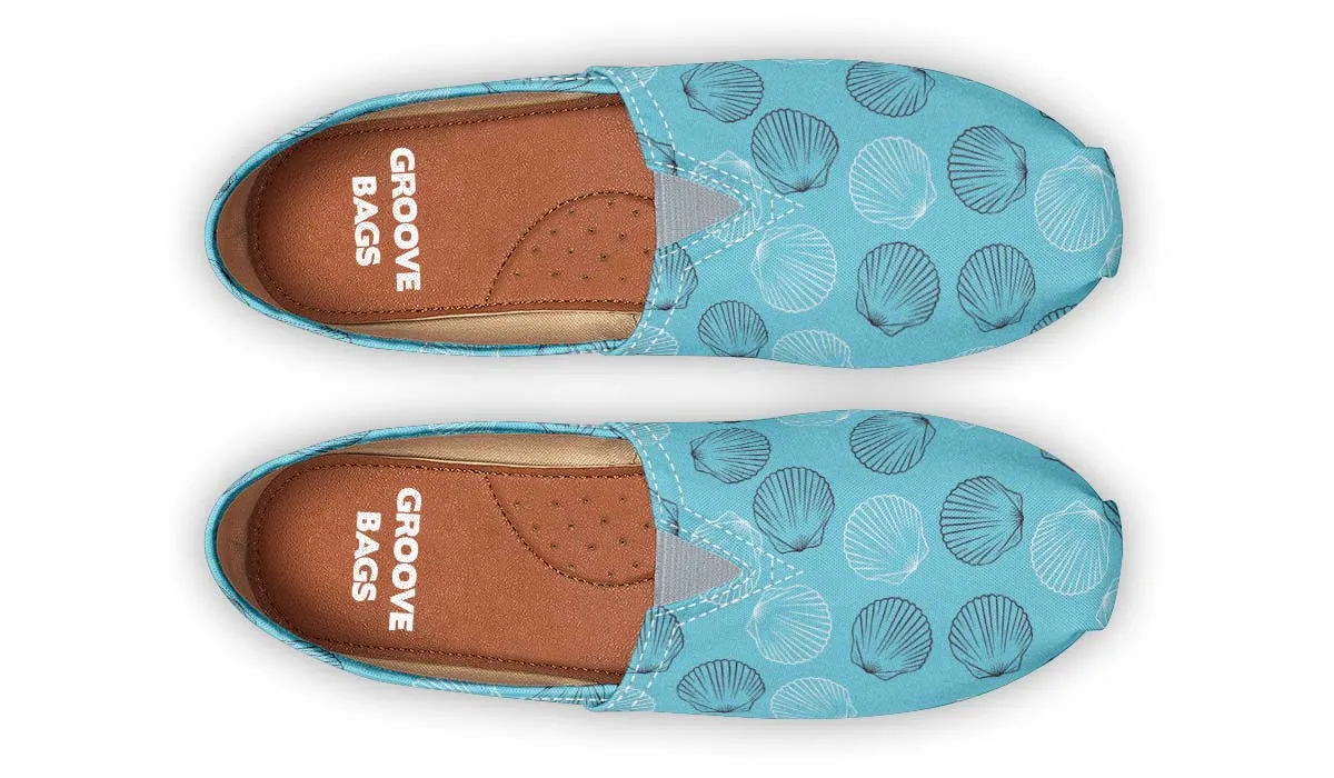 Seashell Pattern Casual Shoes