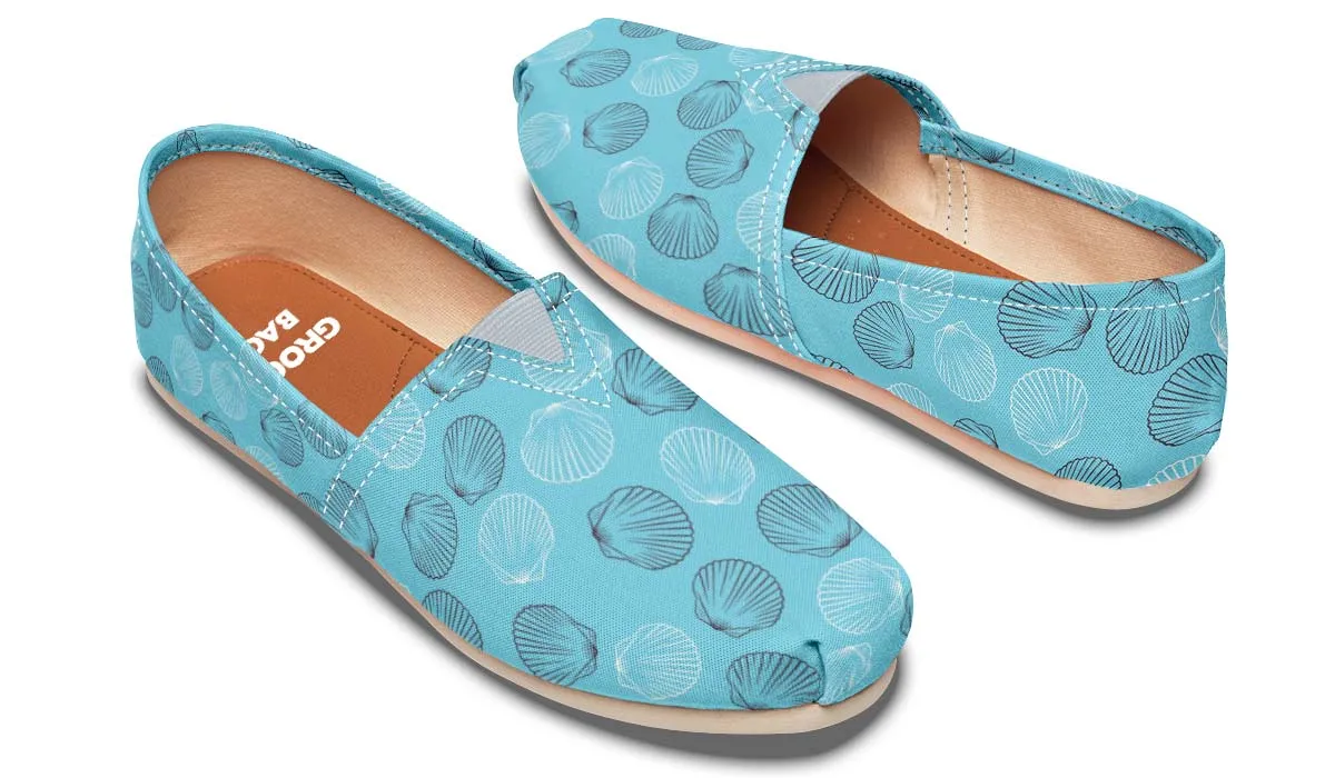 Seashell Pattern Casual Shoes