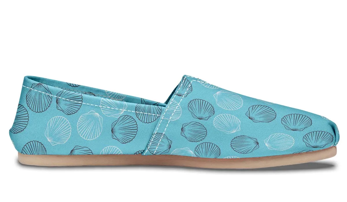 Seashell Pattern Casual Shoes