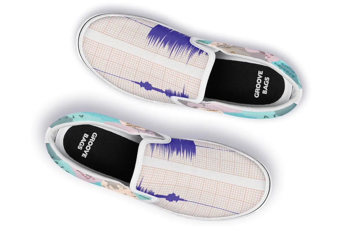 Seismometer Slip-On Shoes