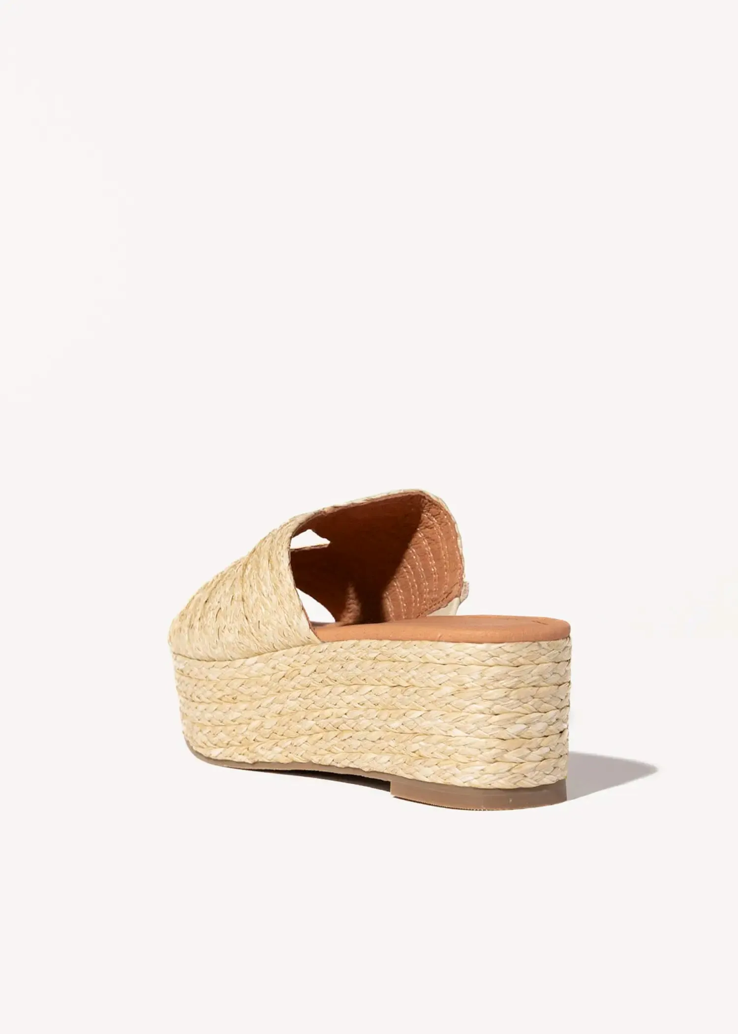 Serene Raffia Wedge