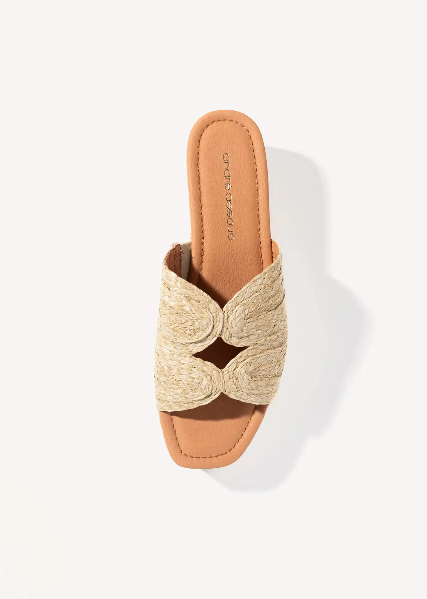 Serene Raffia Wedge