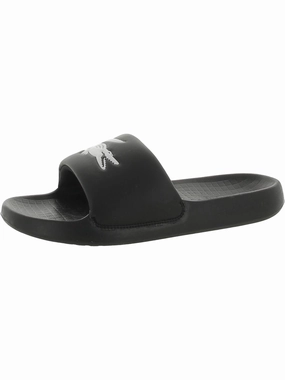 Serve Slide Womens Cushioned Footbed Manmade Slide Sandals