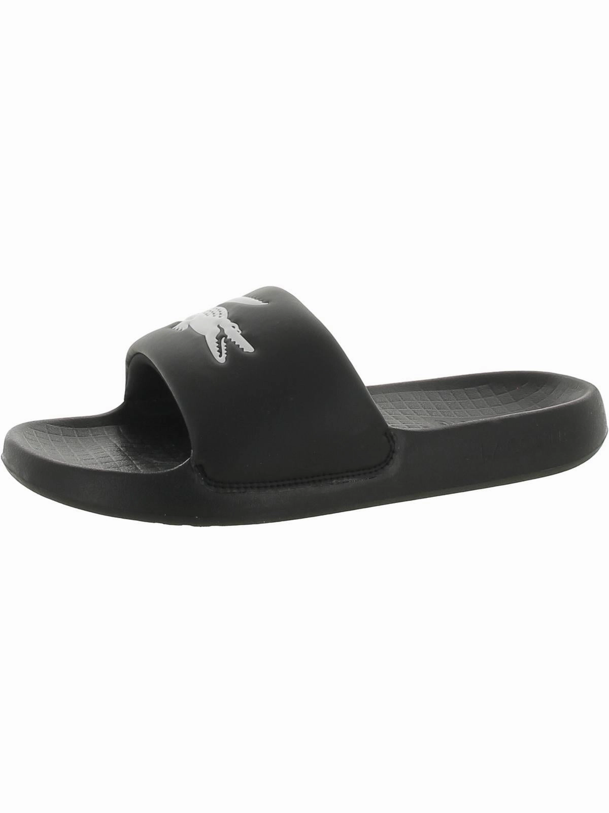 Serve Slide Womens Cushioned Footbed Manmade Slide Sandals