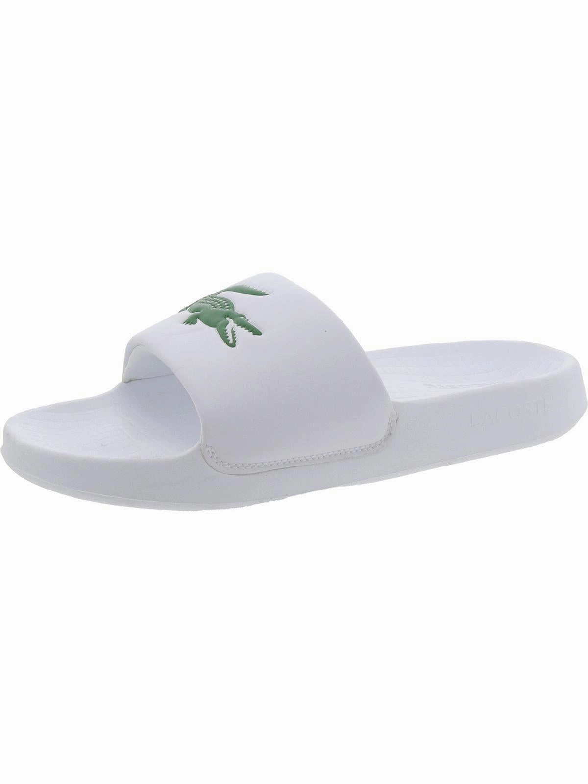 Serve Slide Womens Cushioned Footbed Manmade Slide Sandals