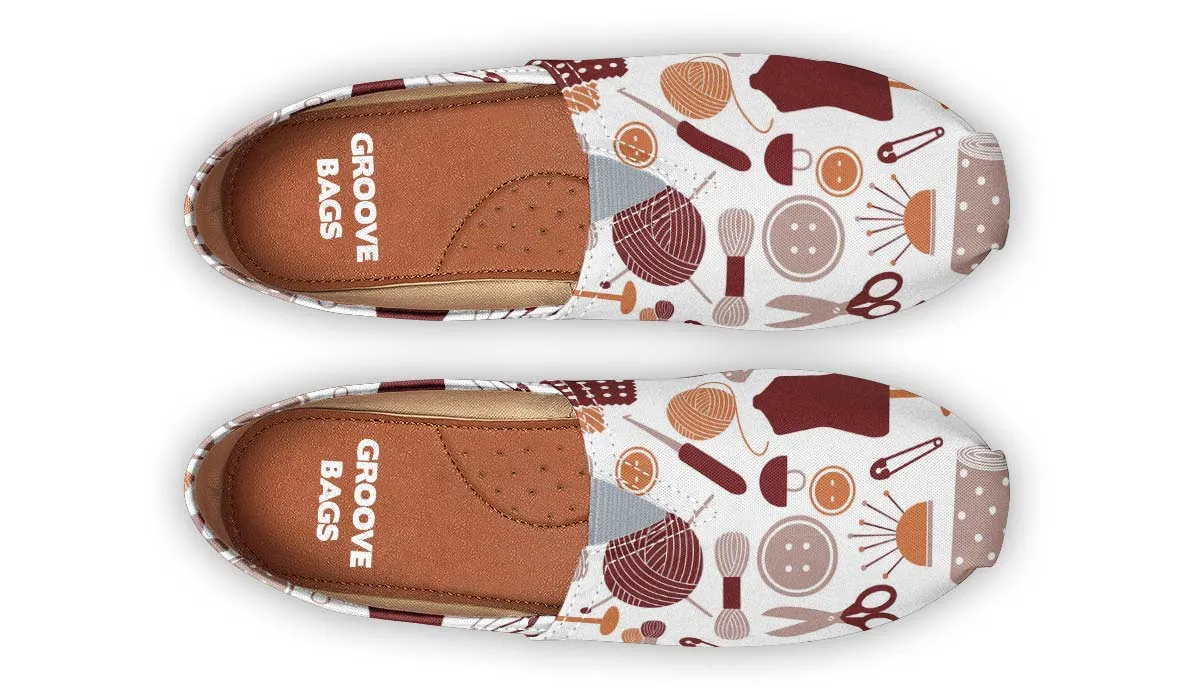 Sewing Icons Casual Shoes
