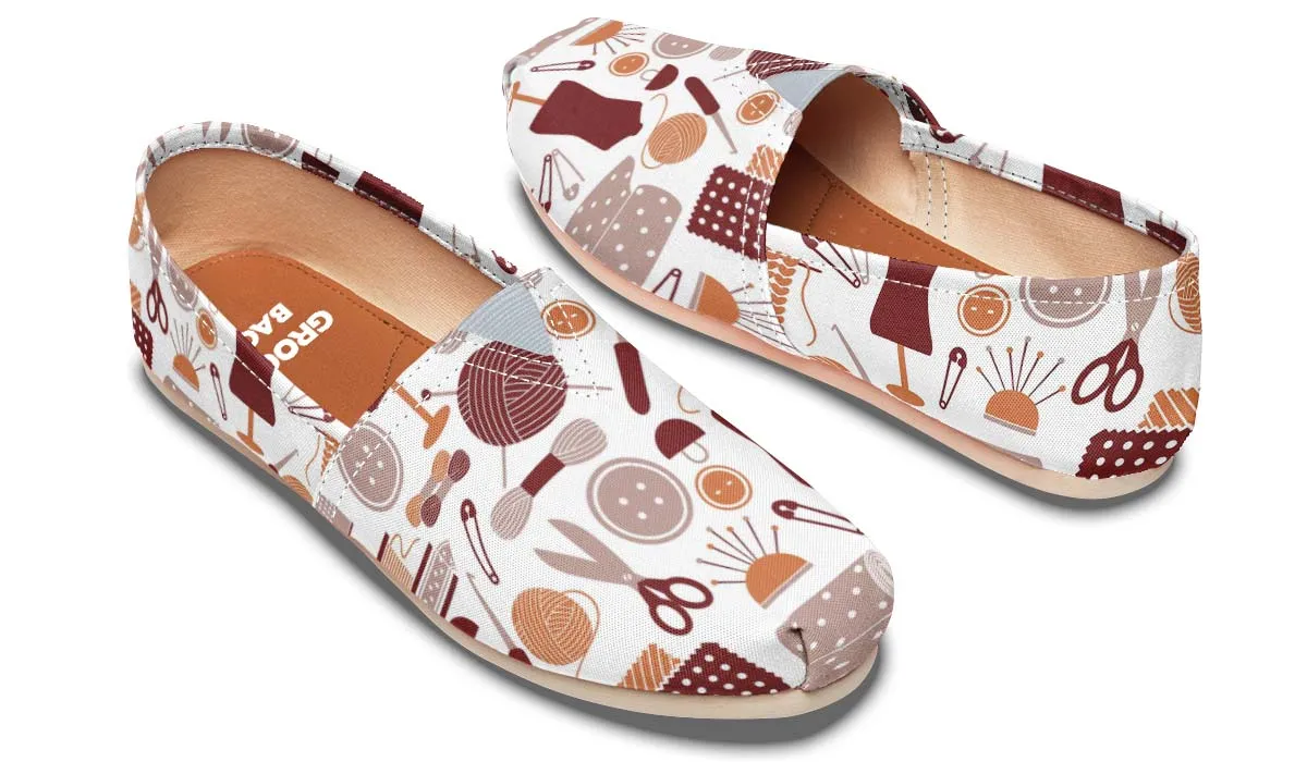 Sewing Icons Casual Shoes