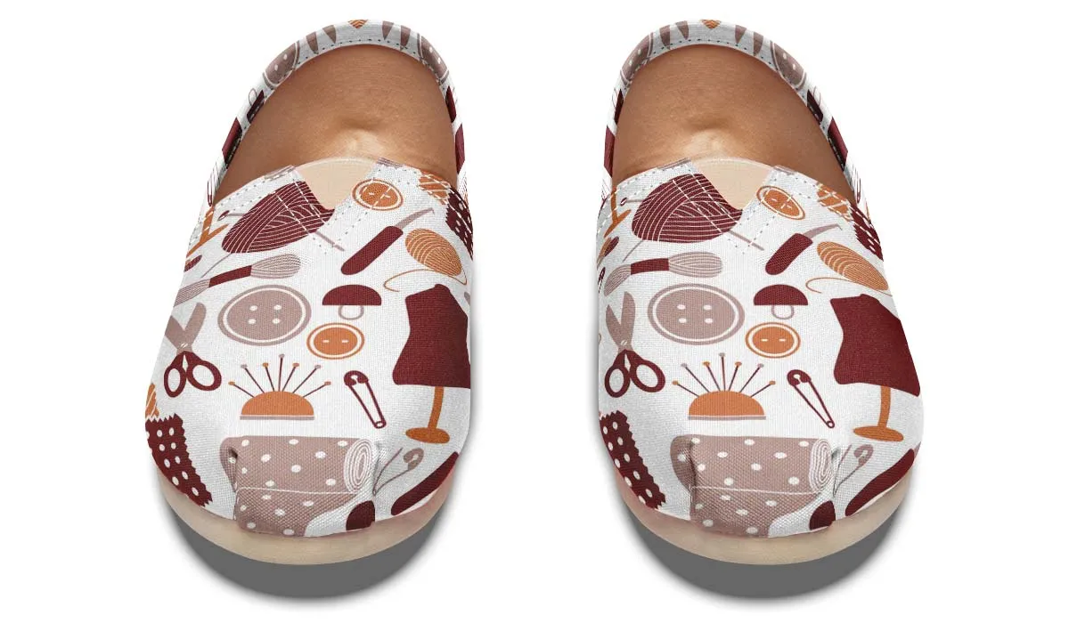 Sewing Icons Casual Shoes