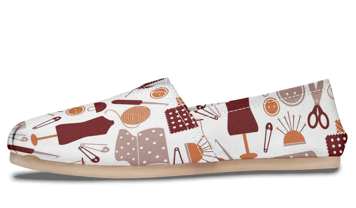 Sewing Icons Casual Shoes