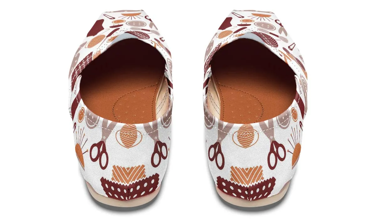 Sewing Icons Casual Shoes