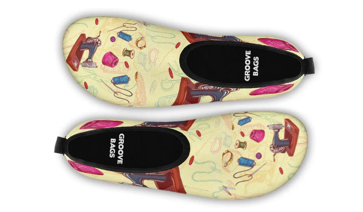 Sewing Lovers Aqua Barefoot Shoes