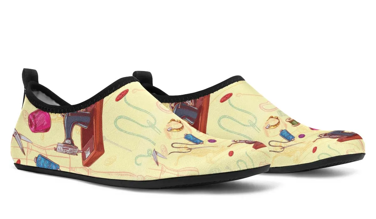 Sewing Lovers Aqua Barefoot Shoes