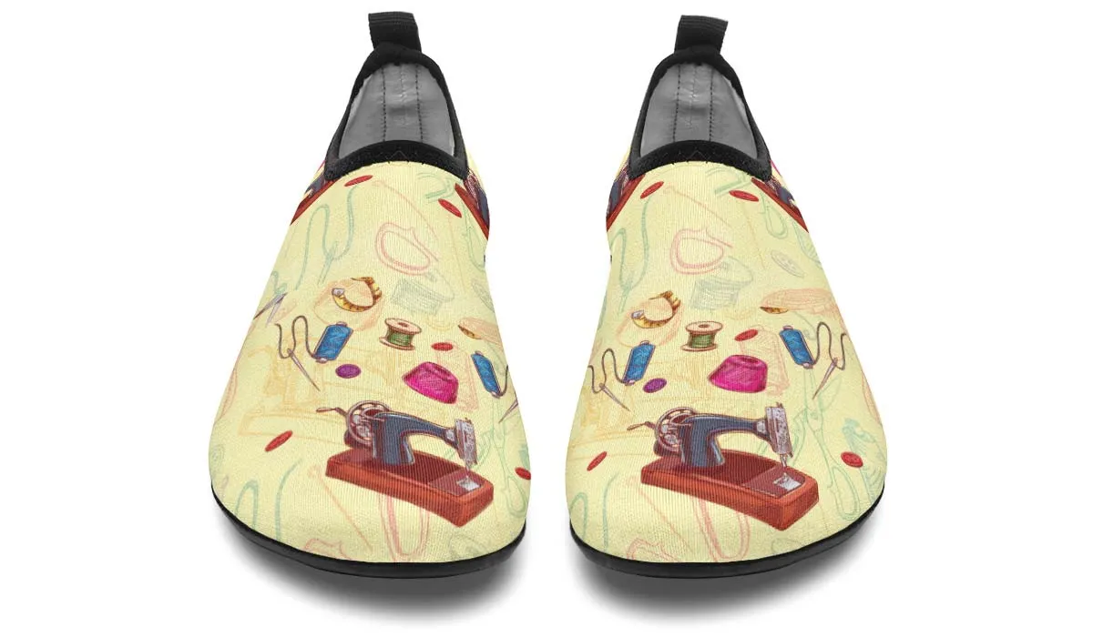 Sewing Lovers Aqua Barefoot Shoes