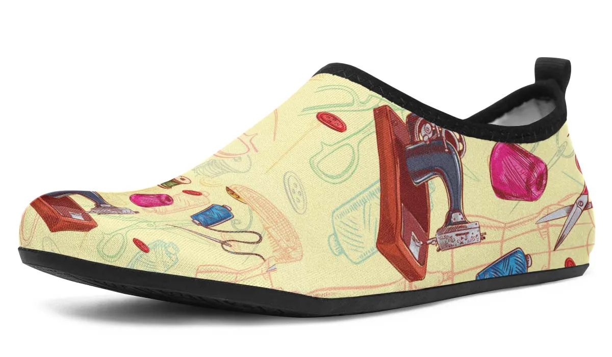 Sewing Lovers Aqua Barefoot Shoes