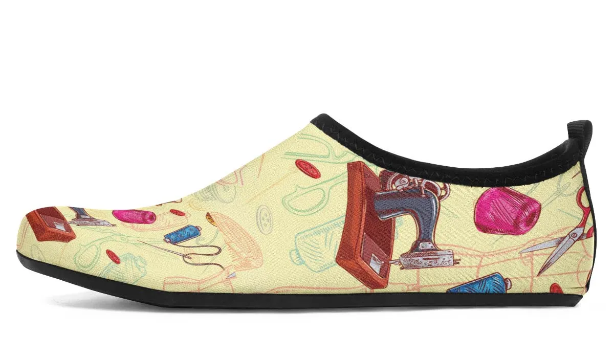 Sewing Lovers Aqua Barefoot Shoes