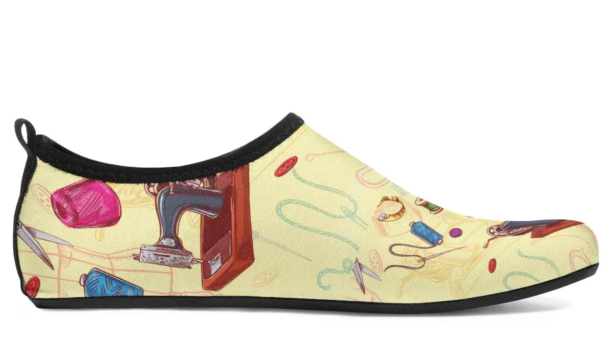 Sewing Lovers Aqua Barefoot Shoes