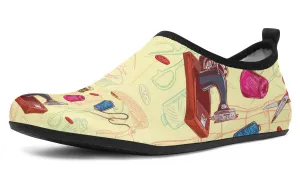 Sewing Lovers Aqua Barefoot Shoes
