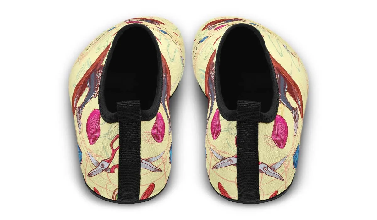 Sewing Lovers Aqua Barefoot Shoes