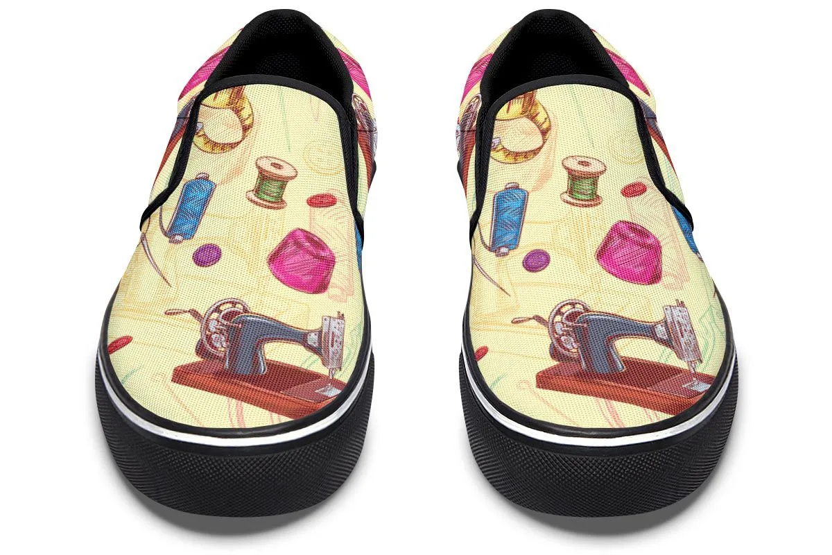 Sewing Lovers Slip-On Shoes