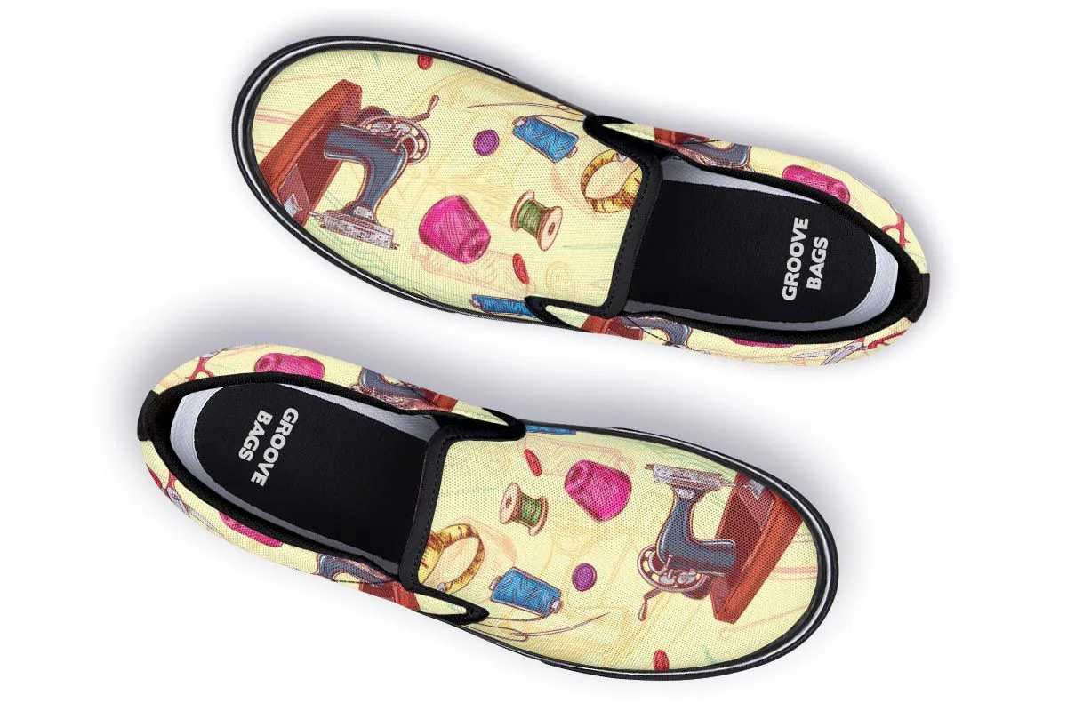 Sewing Lovers Slip-On Shoes
