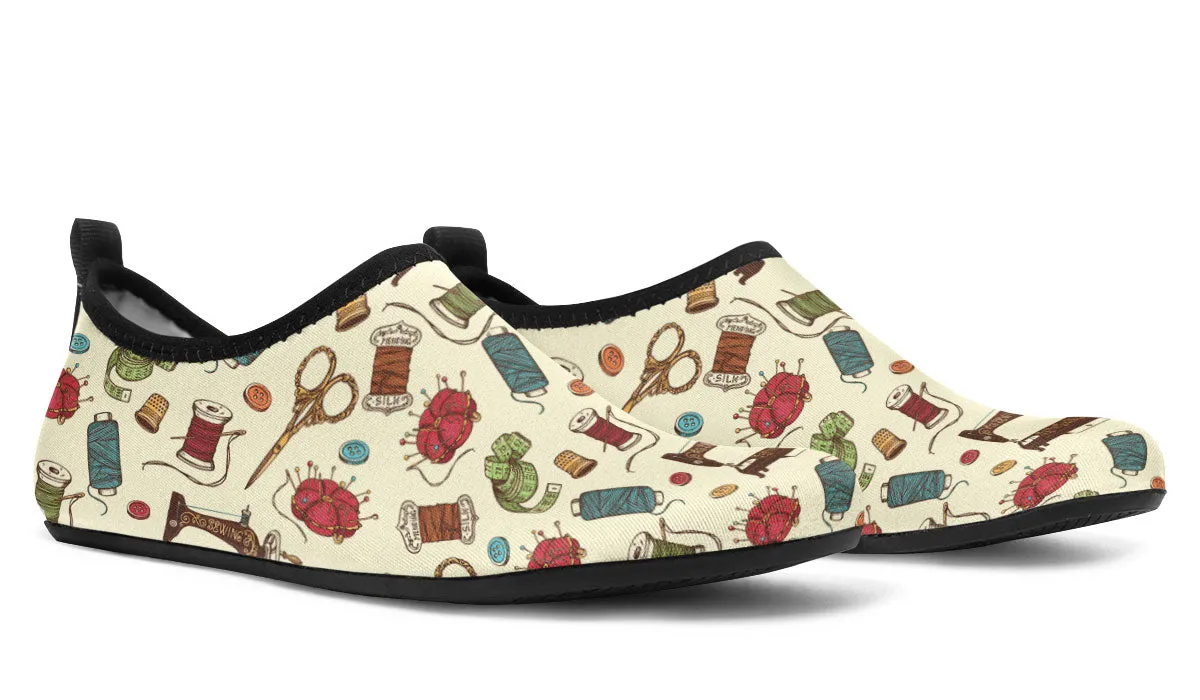 Sewing Machine Aqua Barefoot Shoes