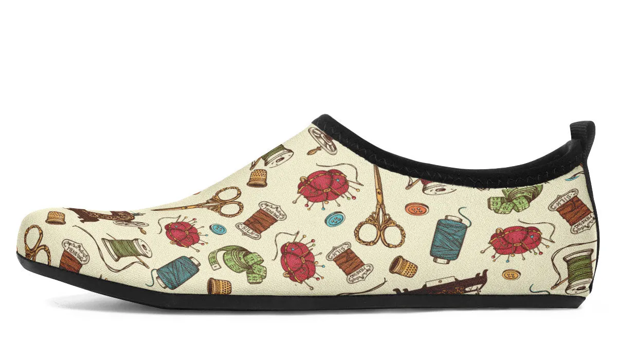 Sewing Machine Aqua Barefoot Shoes
