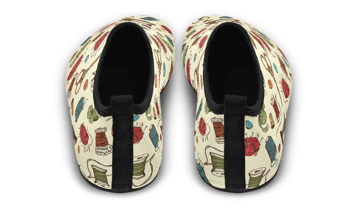 Sewing Machine Aqua Barefoot Shoes