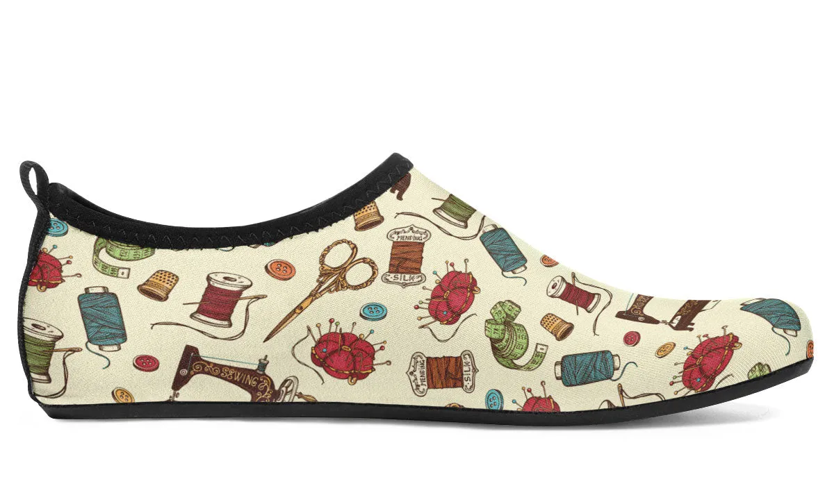Sewing Machine Aqua Barefoot Shoes