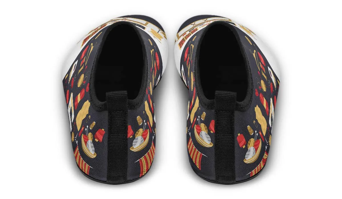 Sewing Nook Aqua Barefoot Shoes
