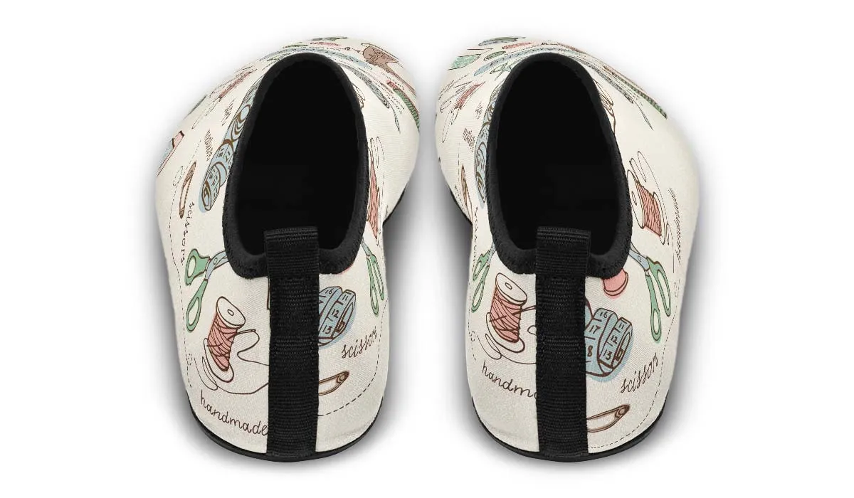 Sewing Supplies Aqua Barefoot Shoes