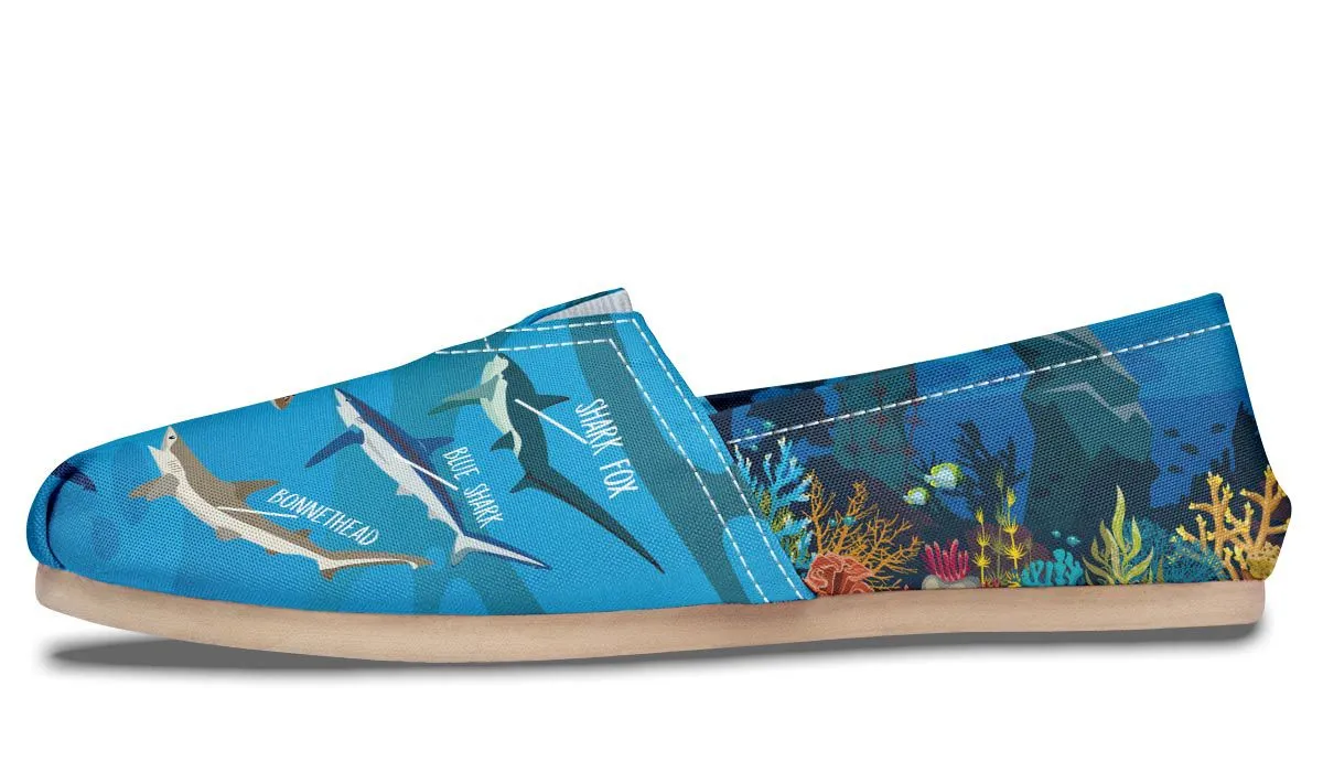 Shark Lovers Casual Shoes