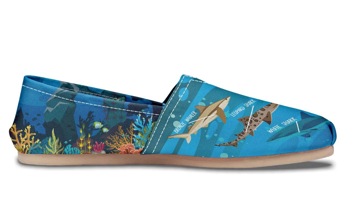 Shark Lovers Casual Shoes