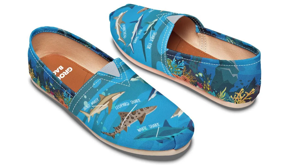 Shark Lovers Casual Shoes