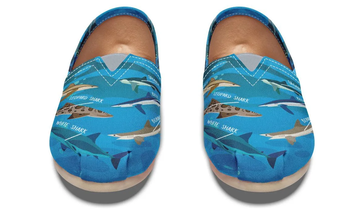 Shark Lovers Casual Shoes