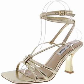 Singapore Womens Strappy Faux Leather Ankle Strap