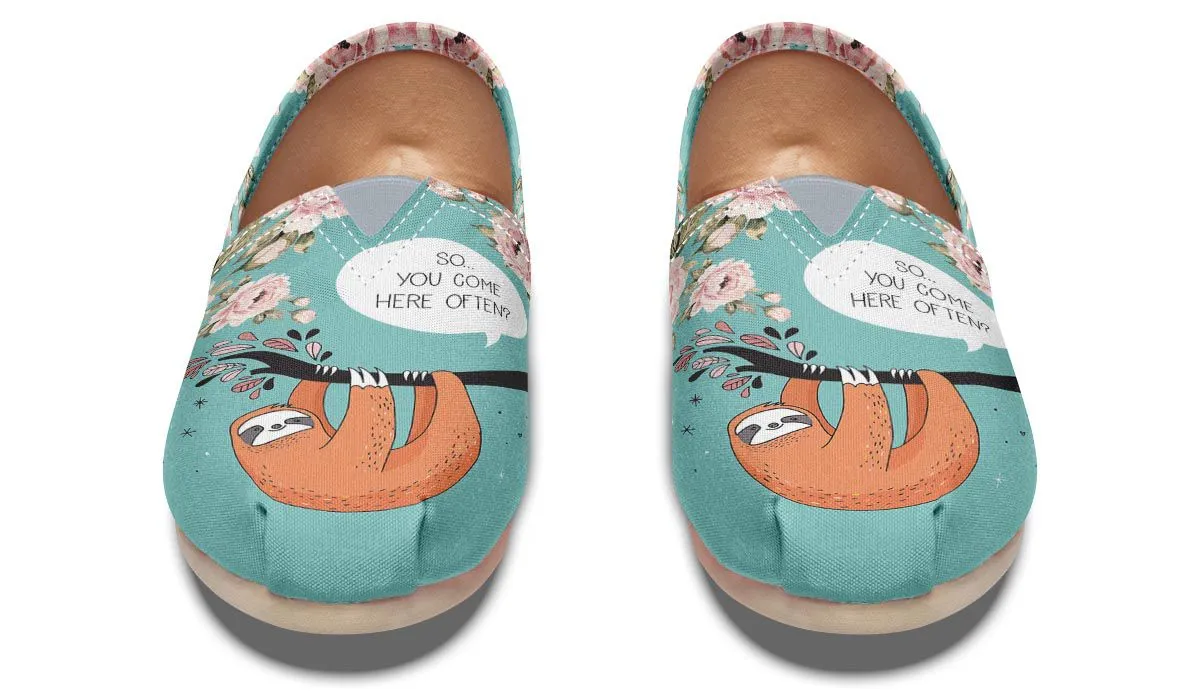 Sloth Talk Casual Shoes