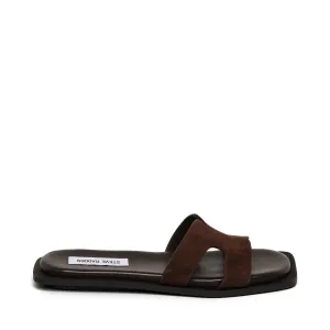 Sofia Slide DK BROWN SUEDE