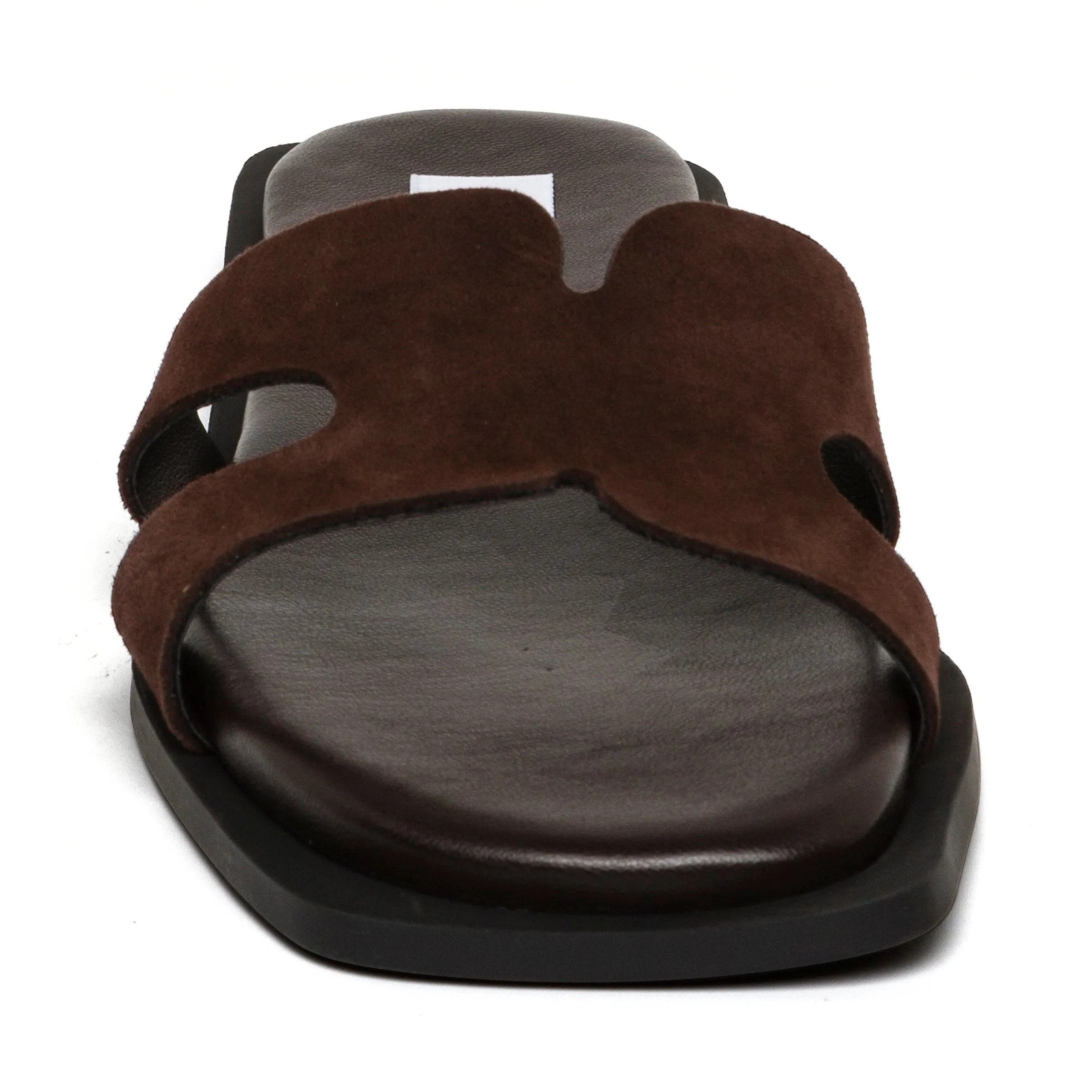 Sofia Slide DK BROWN SUEDE