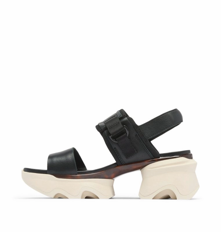 Sorel Women's Kinetic Impact Slingback Heel - Black/Chalk