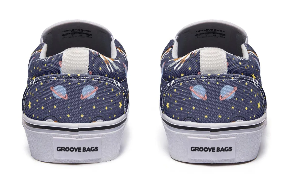 Space Beagle Slip-On Shoes