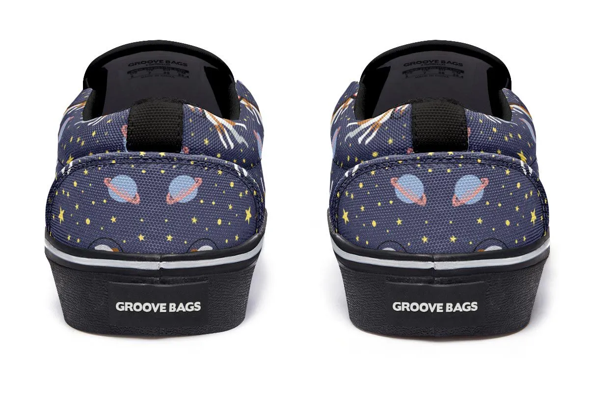 Space Beagle Slip-On Shoes