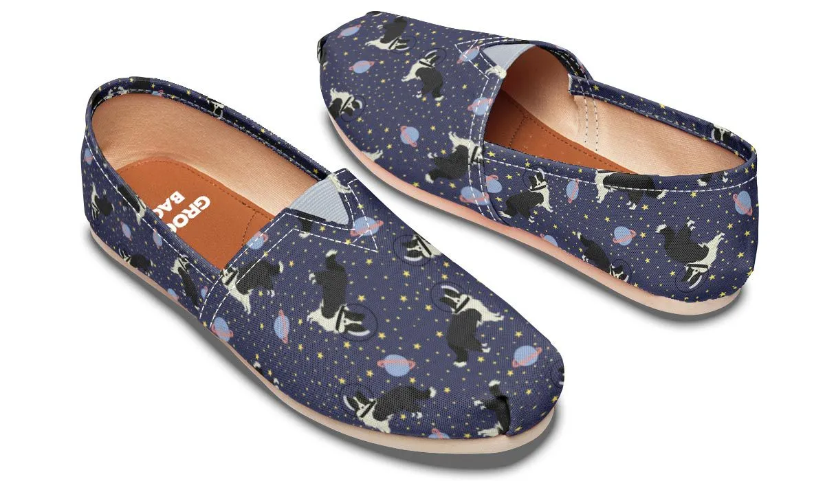 Space Border Collie Casual Shoes