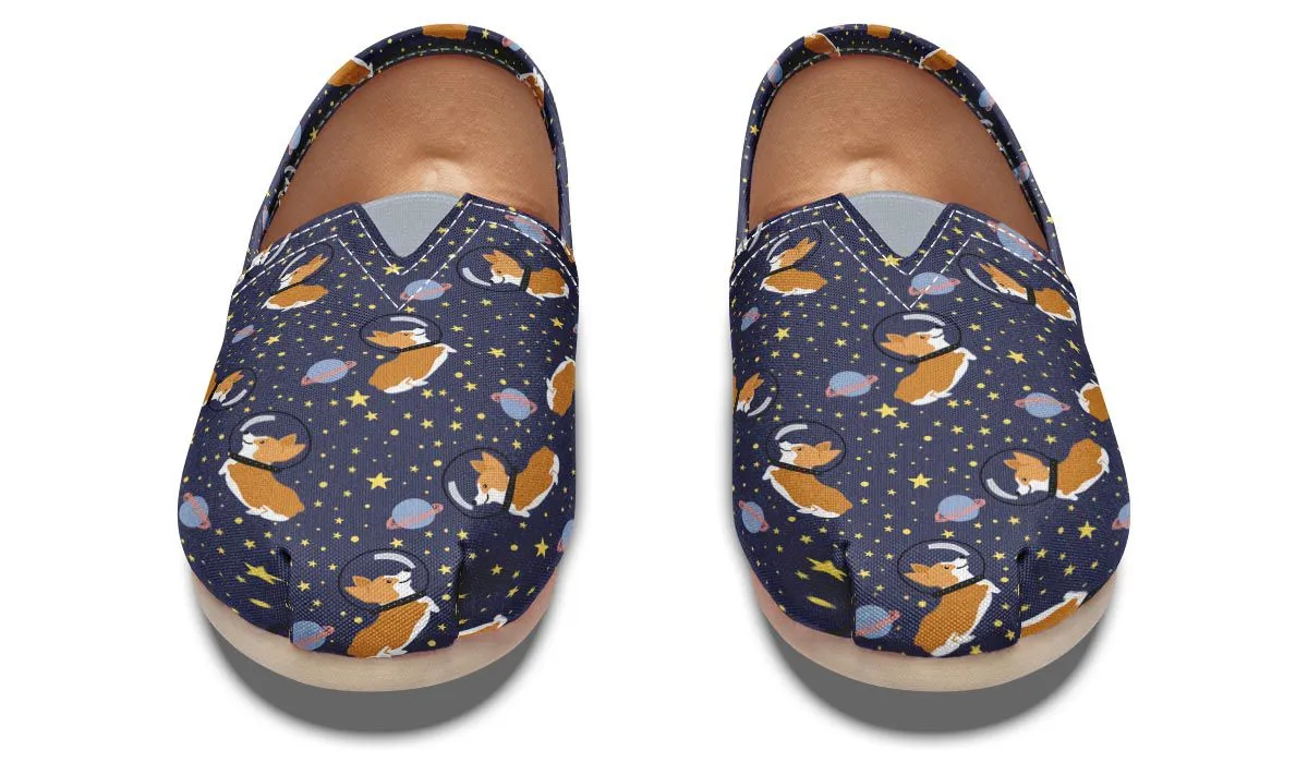 Space Corgi Casual Shoes