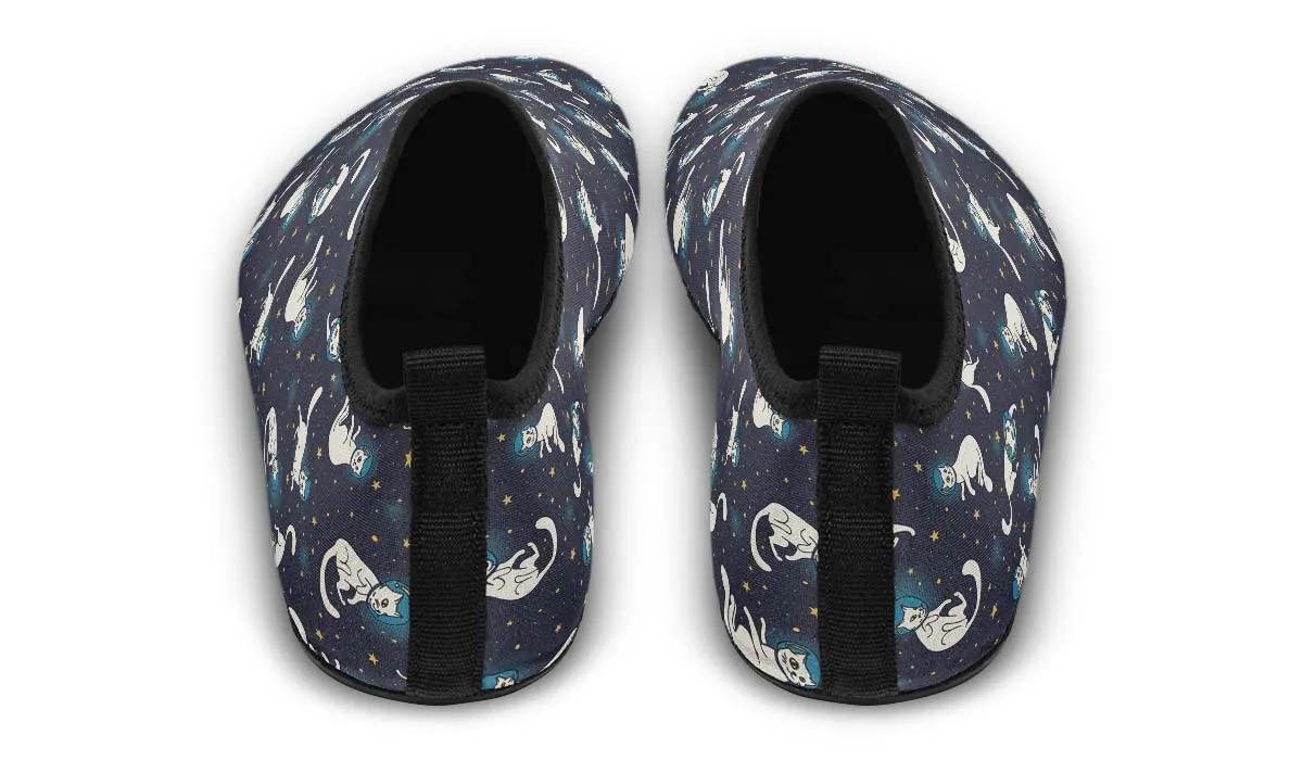 Space Kitty Aqua Barefoot Shoes