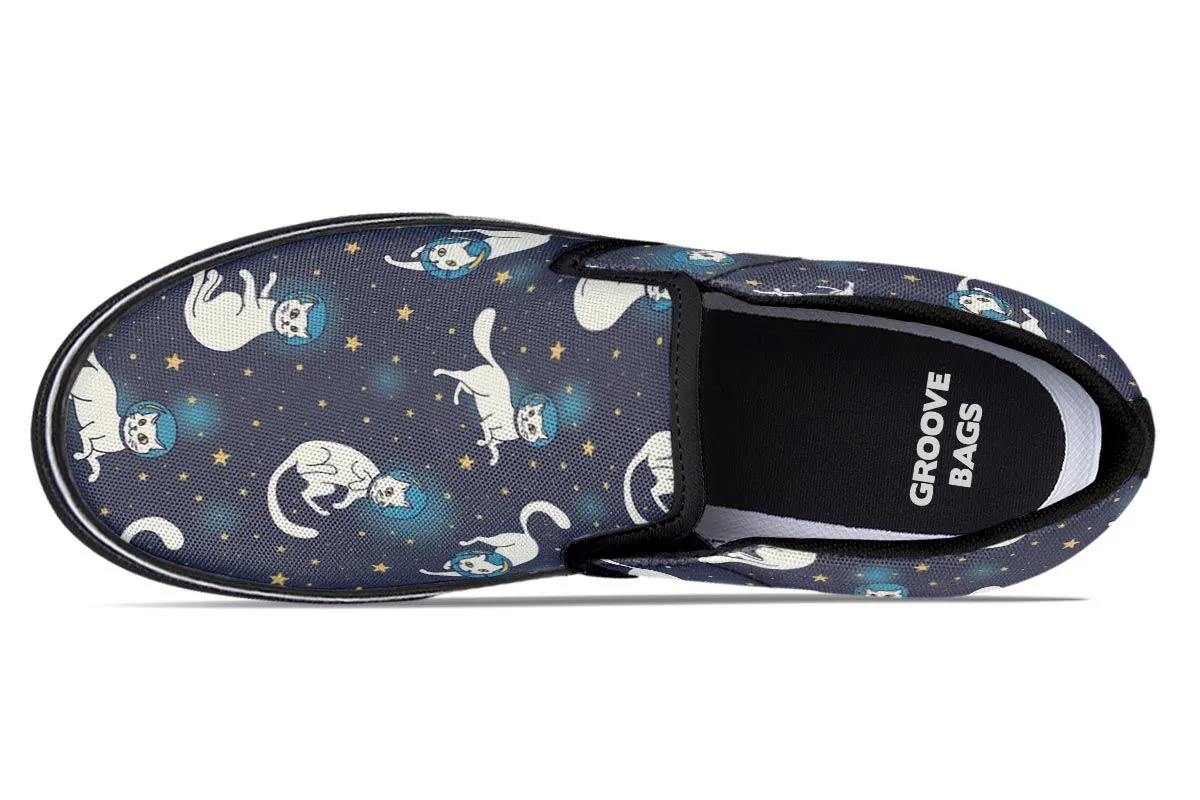 Space Kitty Slip-On Shoes
